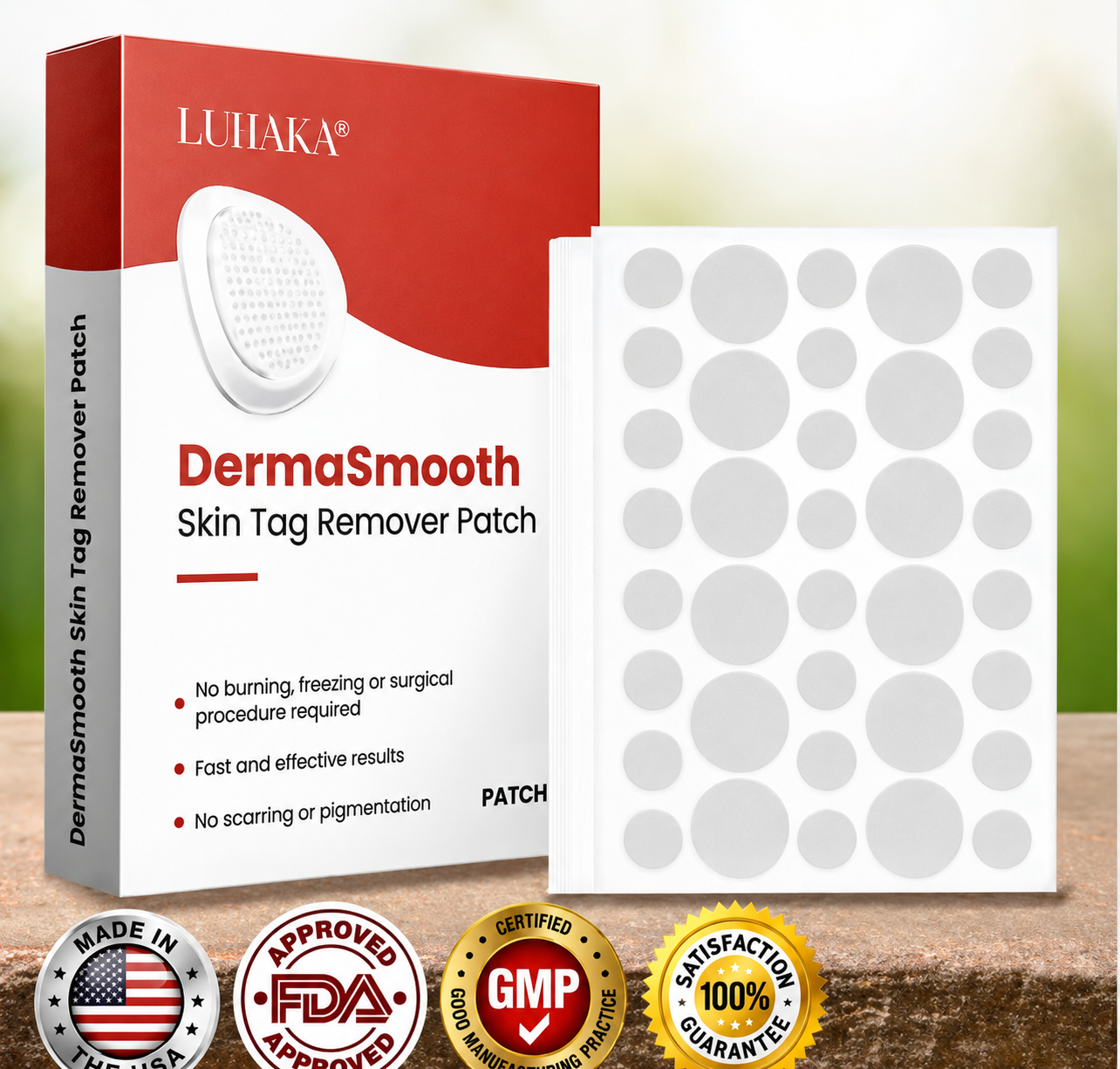 Derma Smooth Skin Tag Removal PatchDERMA SMOOTH SKIN TAG REMOVAL PATCH