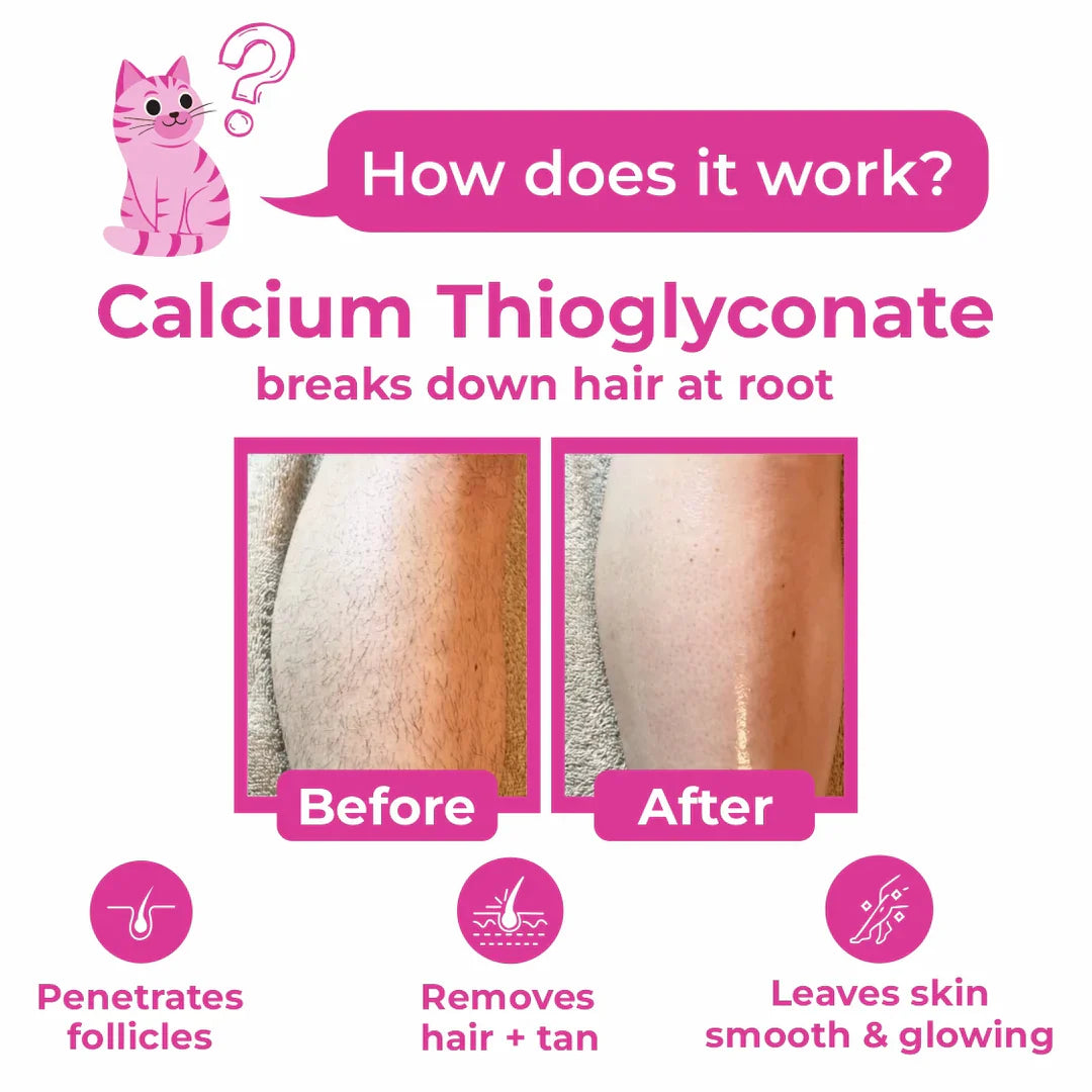 🚫🪒 4-in-1 Bikini Hair Removal Wax Powder Mask - Two Different Flavors Available✨🌸