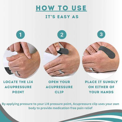 Sugar Control Acupressure Clip