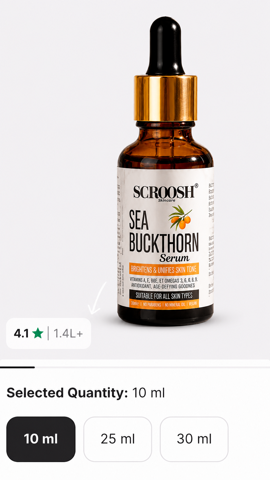 Himalayan Sea Buckthorn Face Serum | Now In Nepal For The First Time