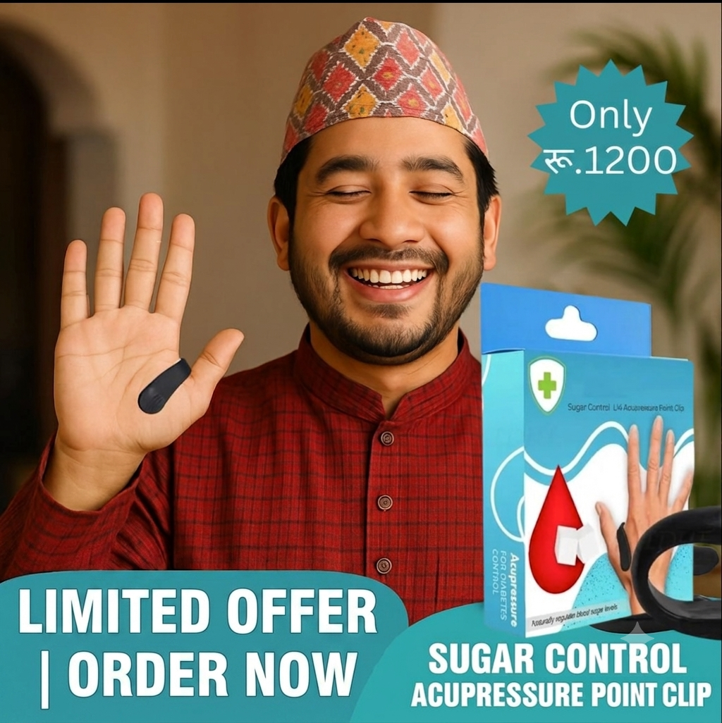 Sugar Control Acupressure Clip