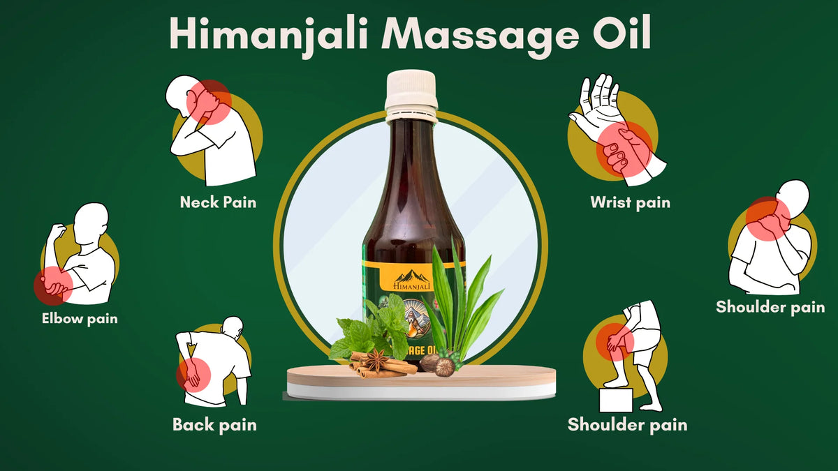 Himanjali Massage Oil – Deep Relief for Joints & Muscles