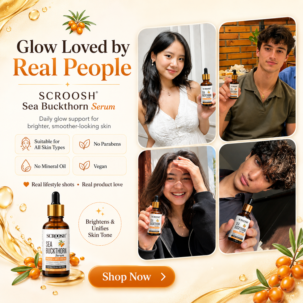 Himalayan Sea Buckthorn Face Serum | Now In Nepal For The First Time