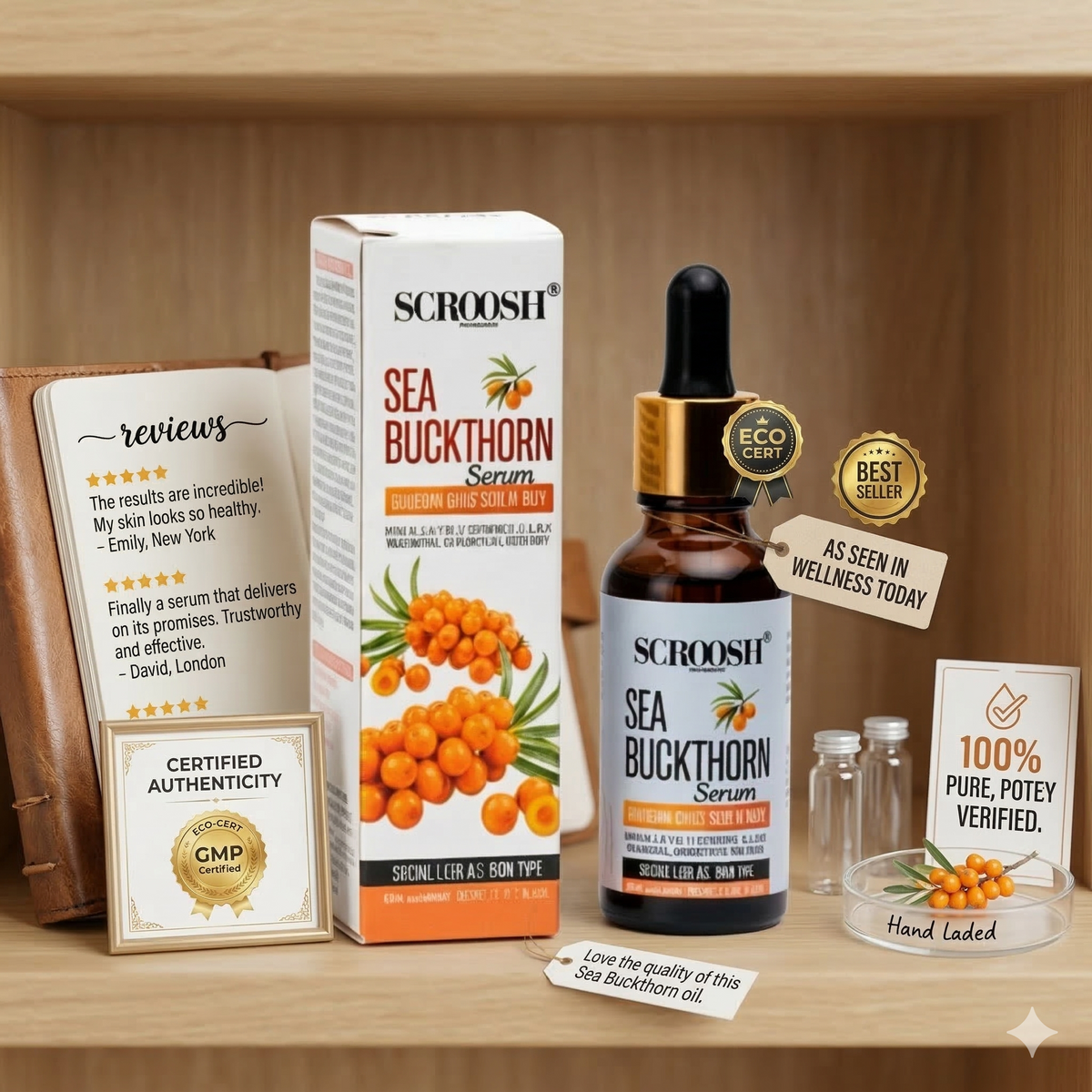 Himalayan Sea Buckthorn Face Serum | Now In Nepal For The First Time